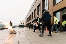 Reportagefotograf Frankfurt - Reportage Brandschutzversuch
