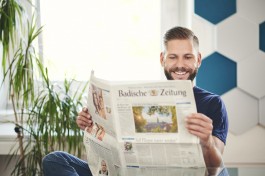 Werbemotive Badische Zeitung - Fotograf für Werbung in Freiburg - Portrait, Reportage, Corporate